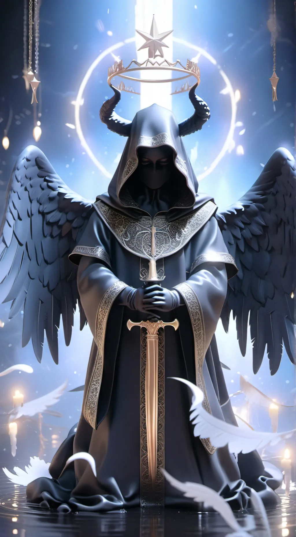 ai character: The trueGod background