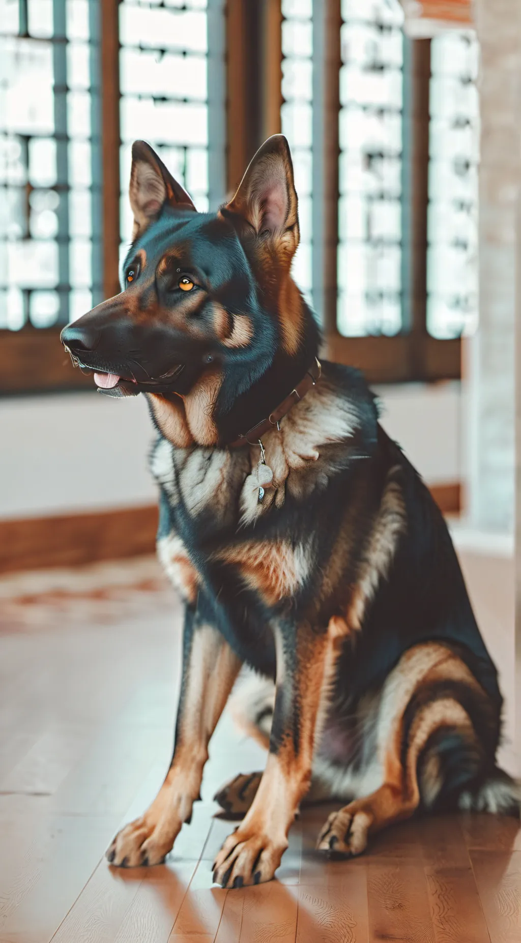 ai character: Dog background