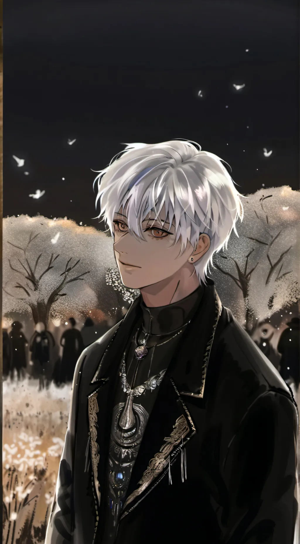 ai character: Gojo and Geto background