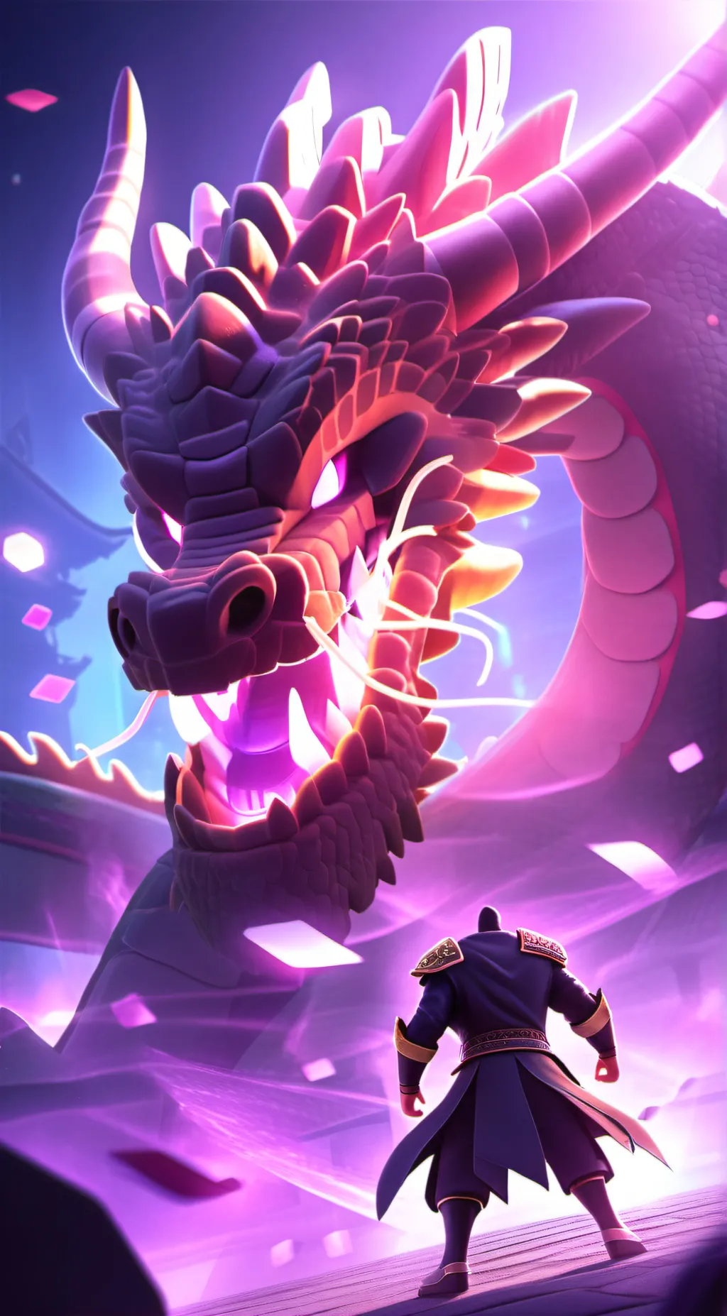 ai character: Number background