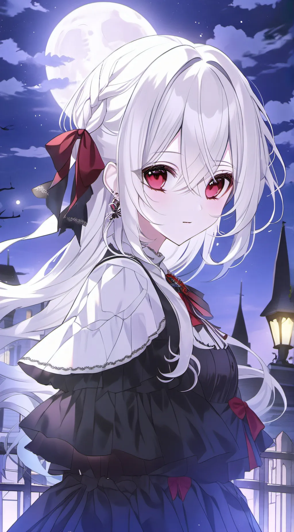 ai character: Heather Vampire background
