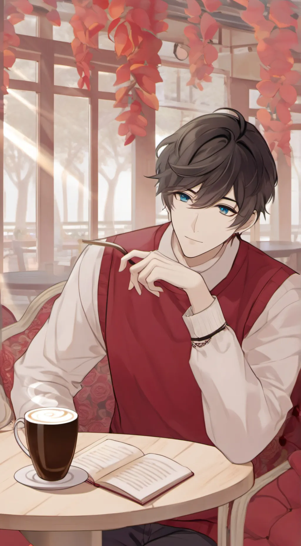 ai character: Shawn background