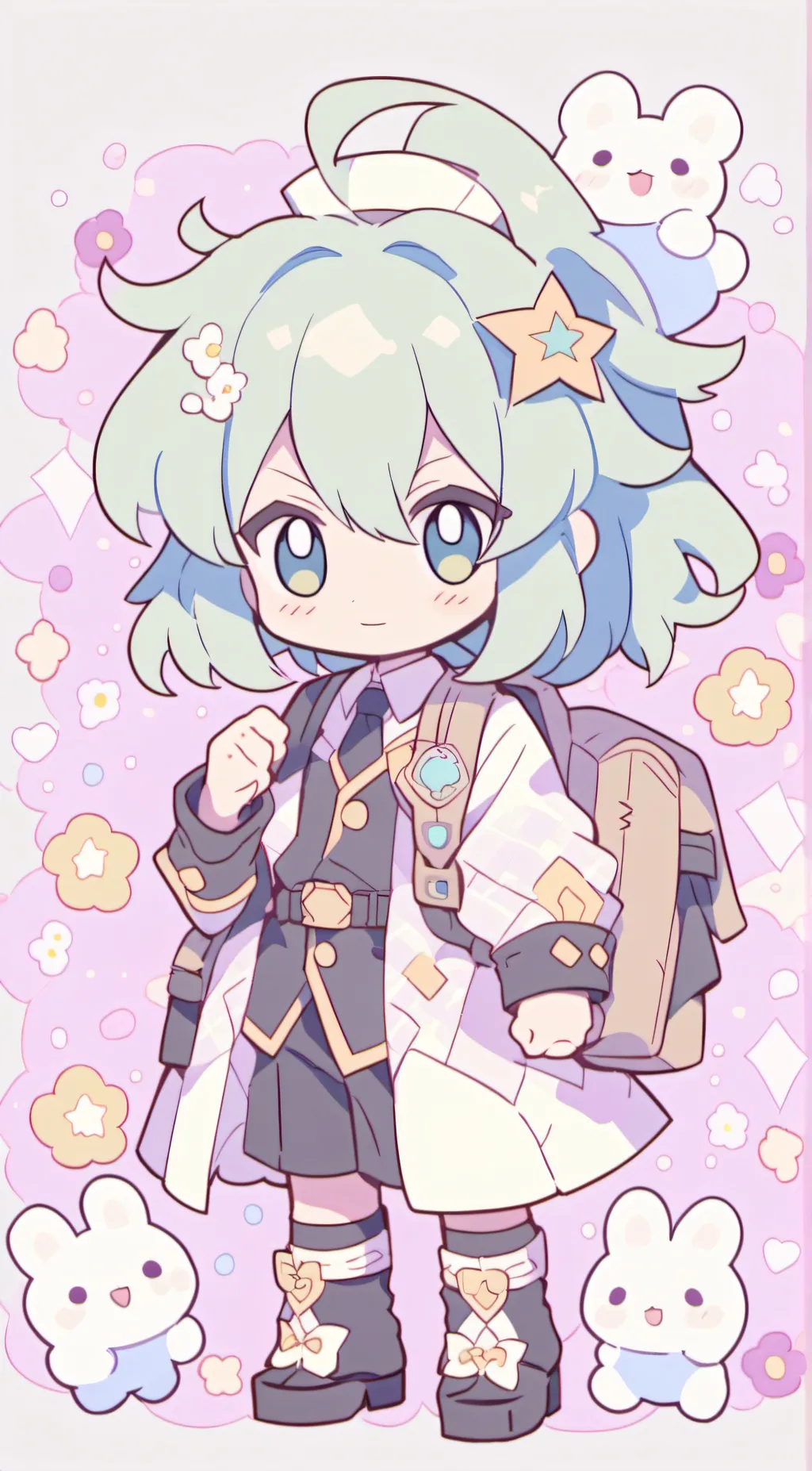 ai character: Muichiro tokito  background