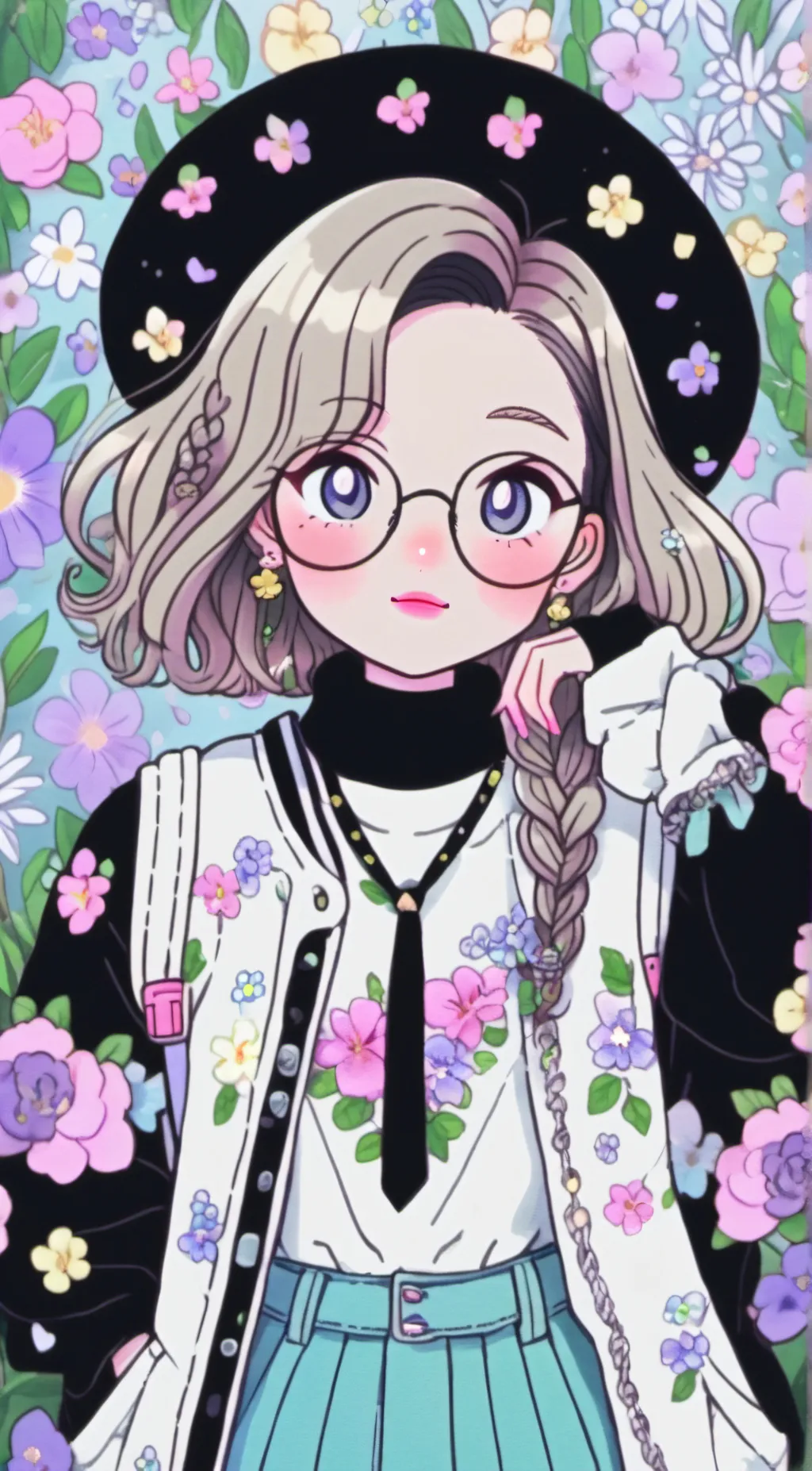 ai character: Hana background