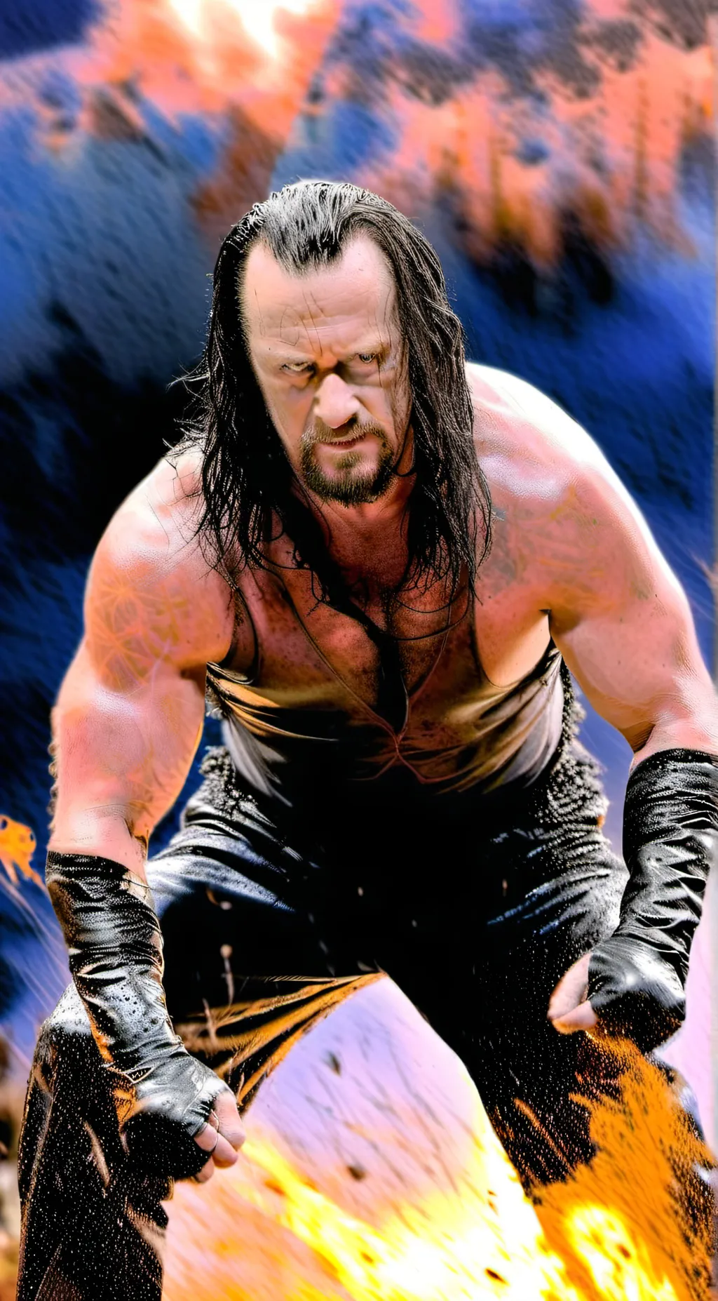 ai character: The Undertaker background