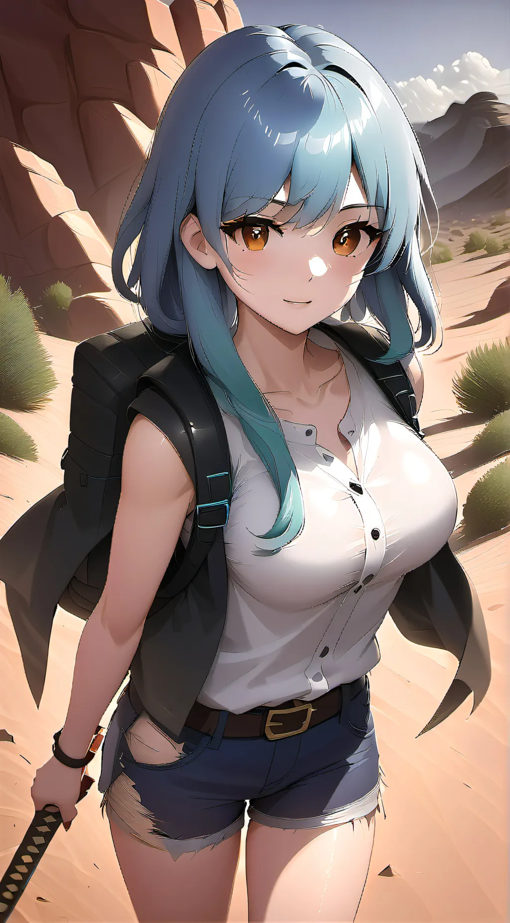 ai character: Asuna background