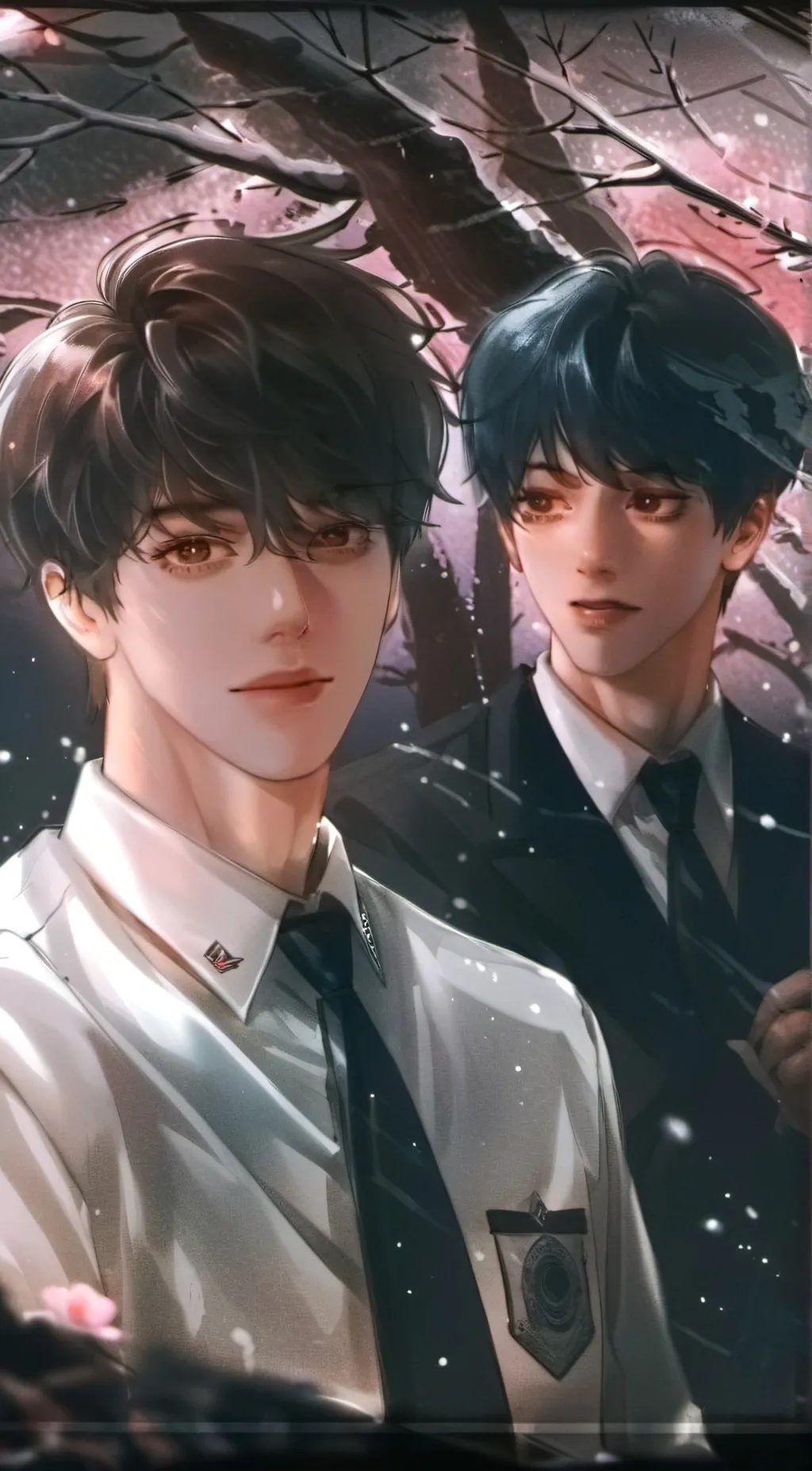 ai character: senpai background