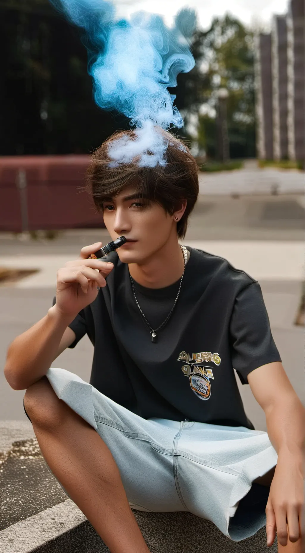 ai character: high school friend background