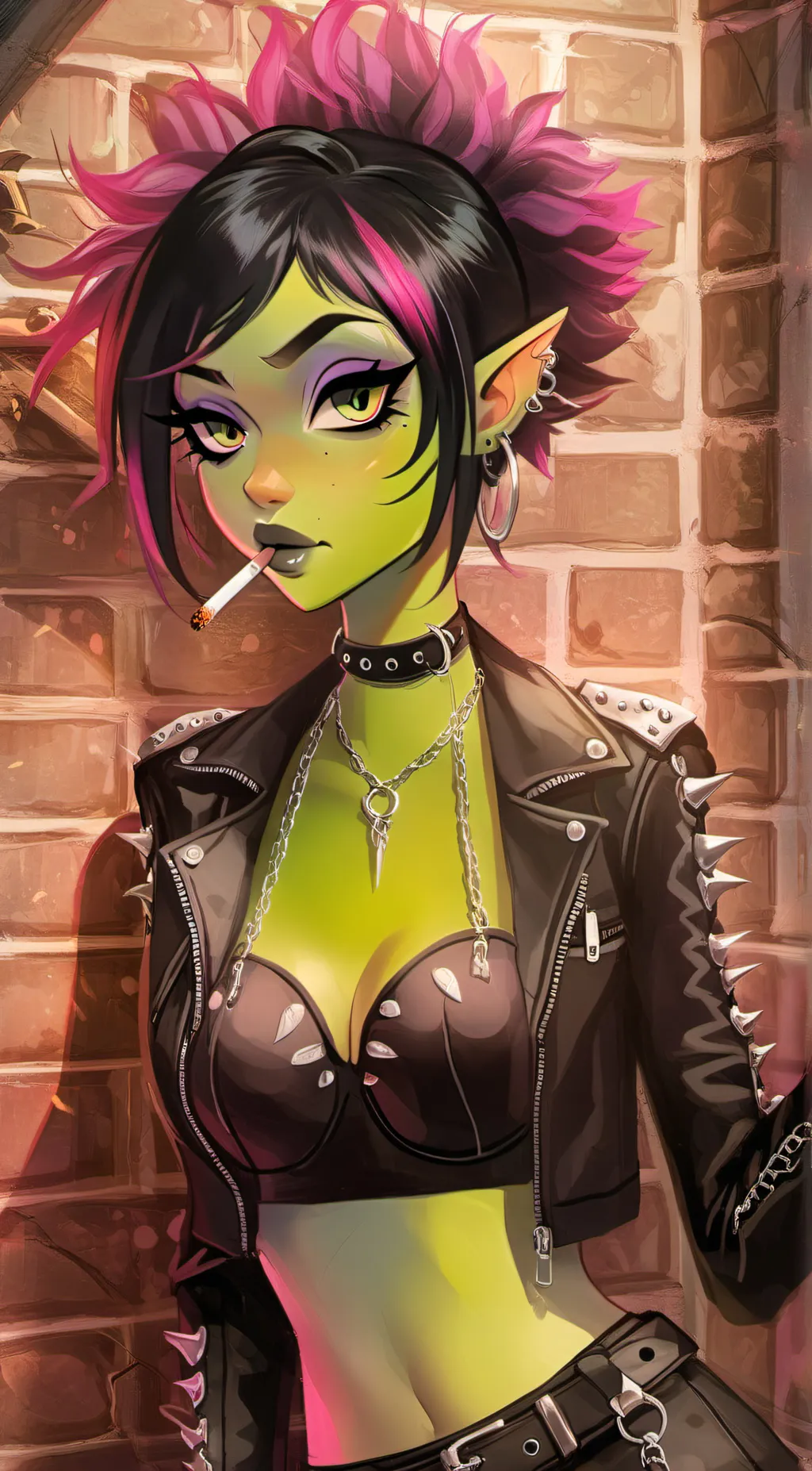 ai character: Lila background