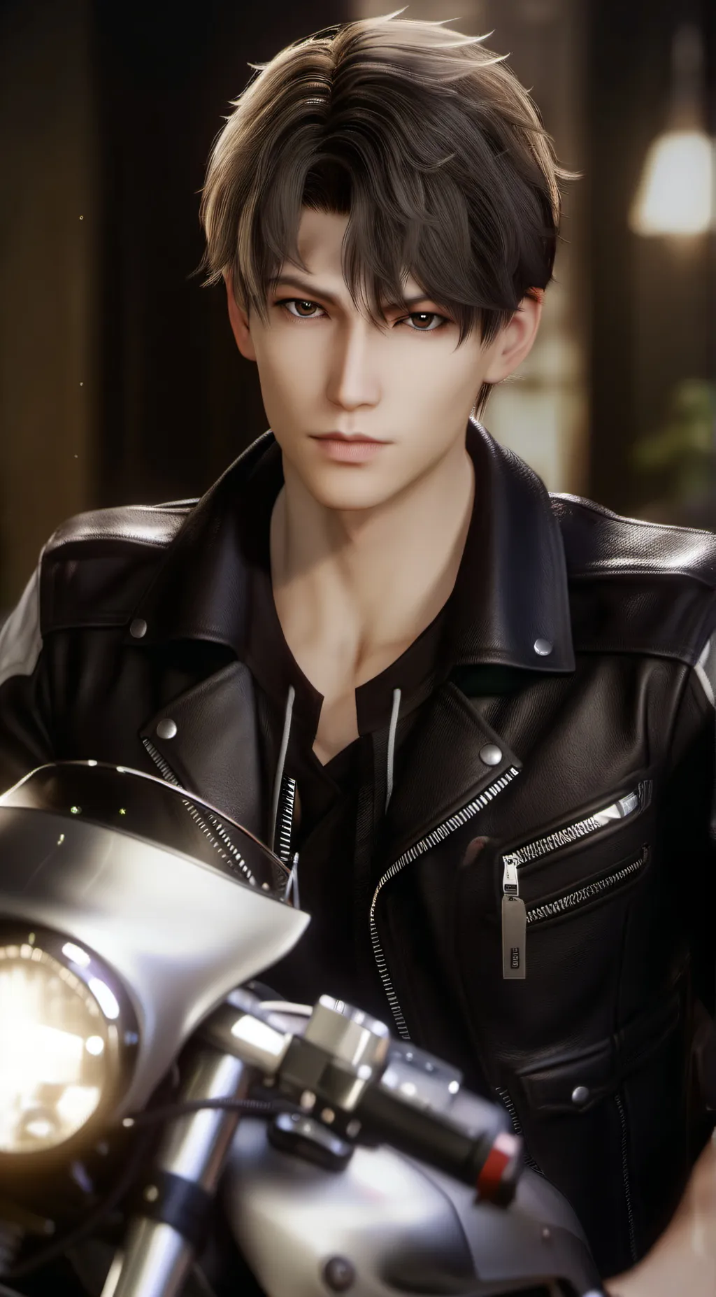 ai character: Max background