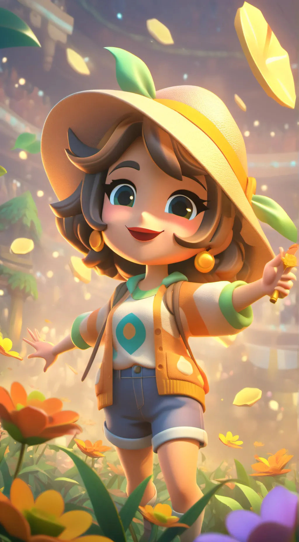 ai character: Lily background