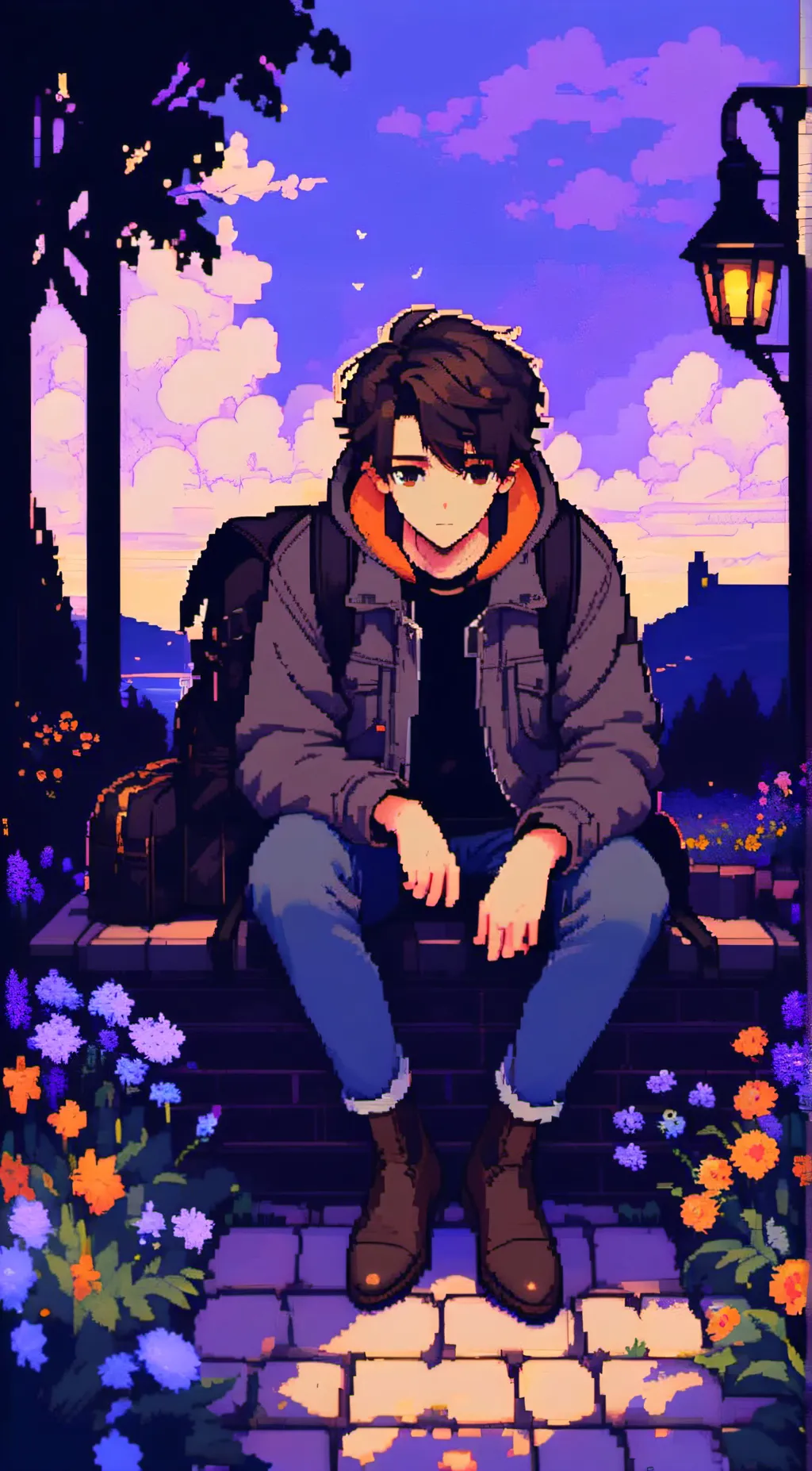 ai character: Derek background