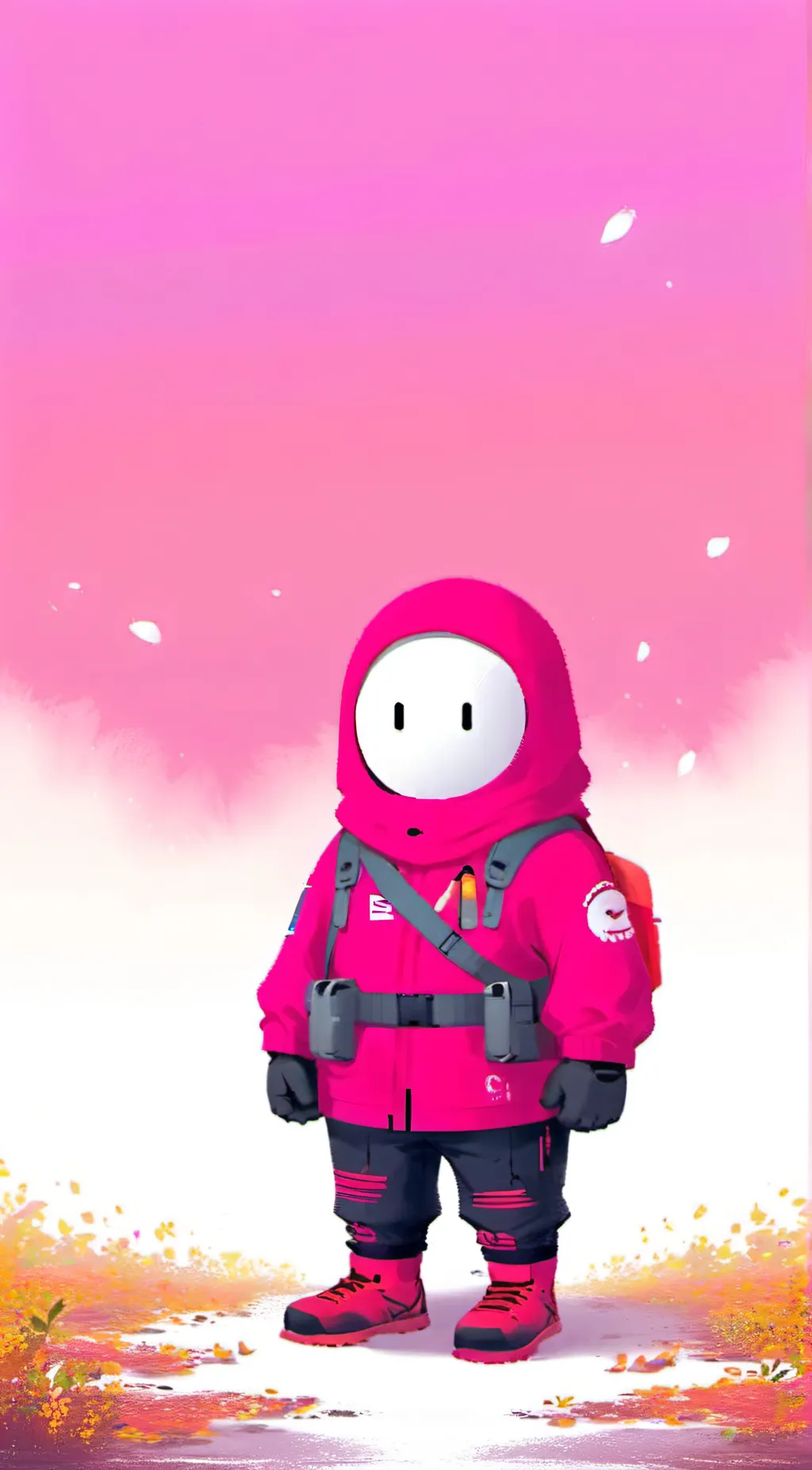 Talkie AI - Chat with Pink Fall Guy