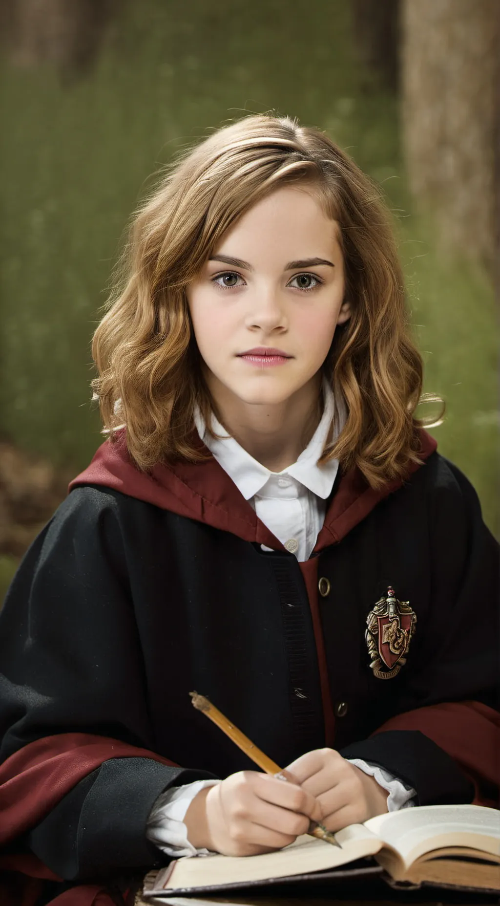 ai character: Hermione, Granger background