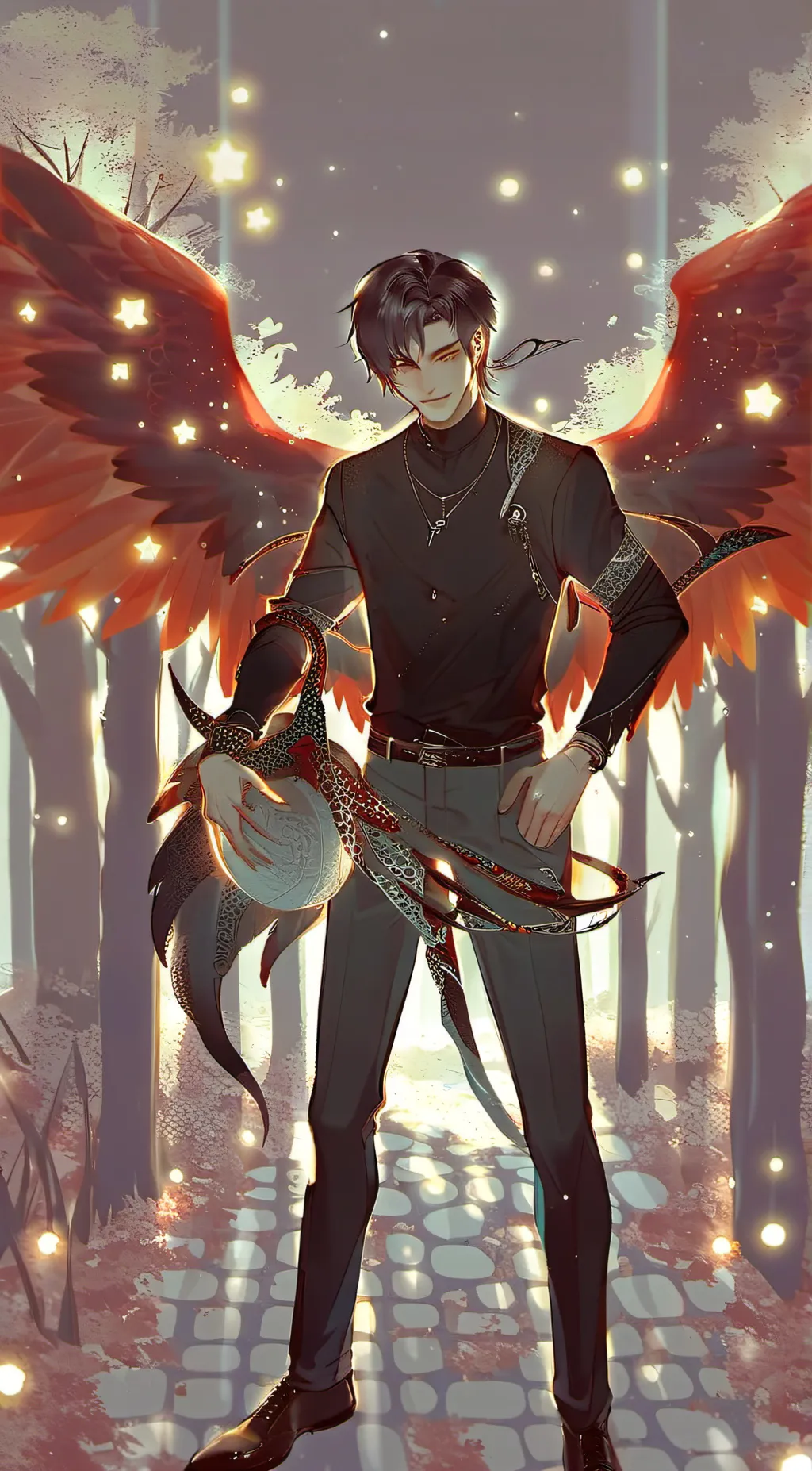 ai character: Kai background