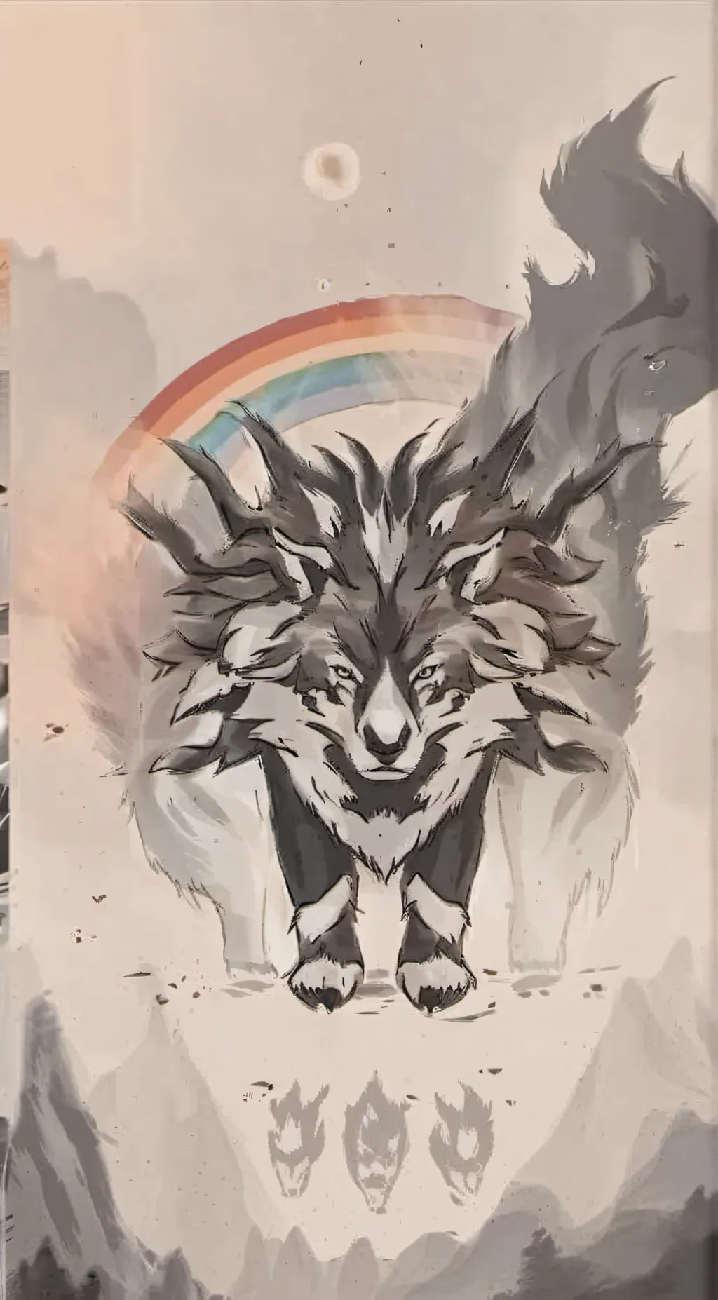 ai character: lesbian test background