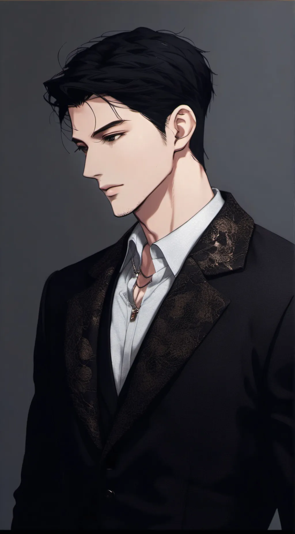 ai character: 👑  background