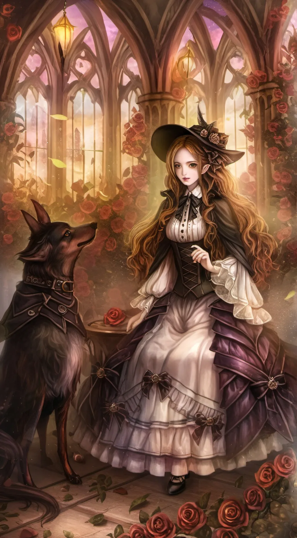 ai character: allysa background