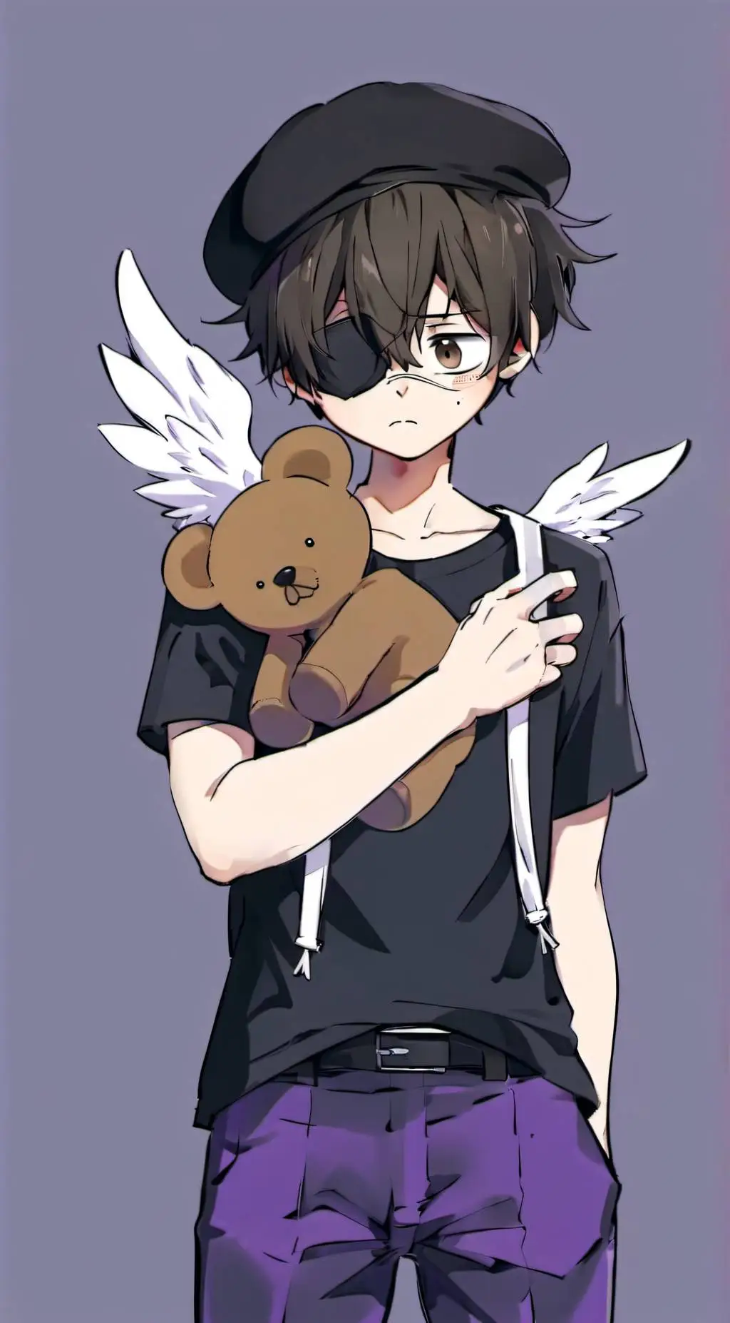 ai character: Evan afton background