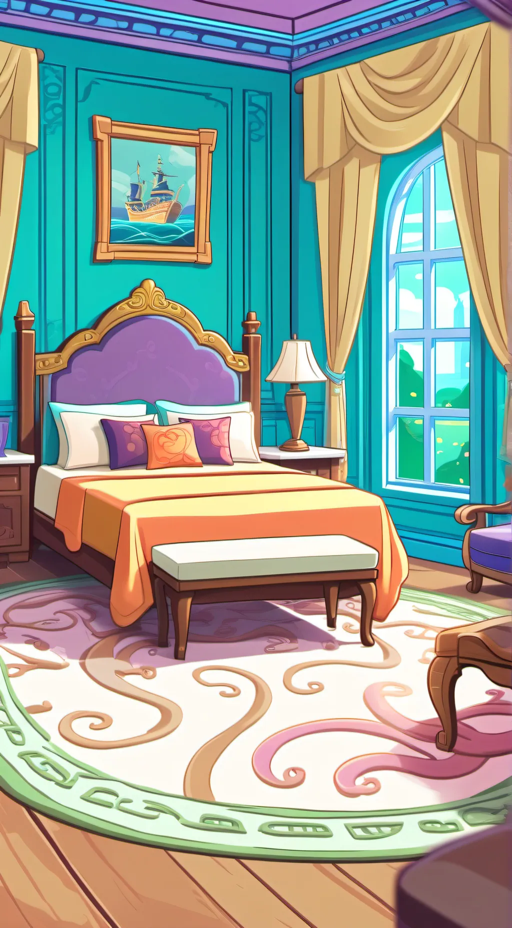 ai character: Tenticles background