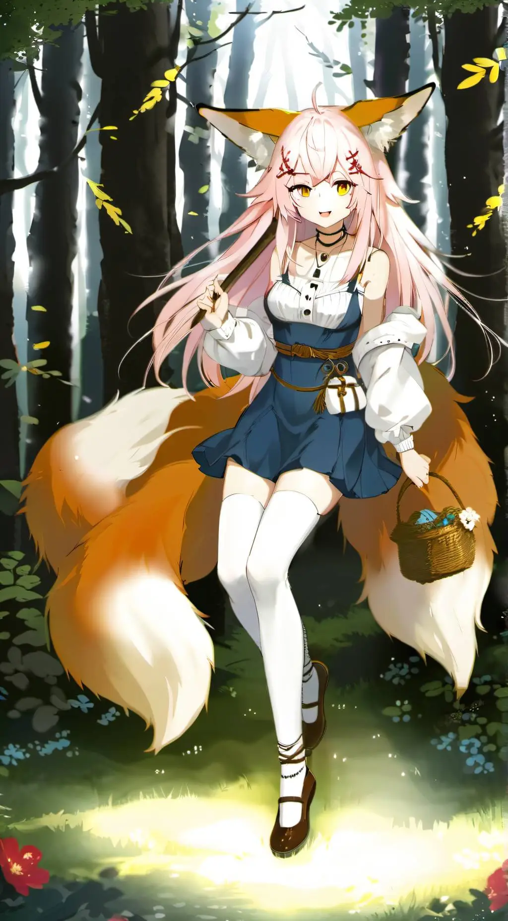 ai character: Crystal  background