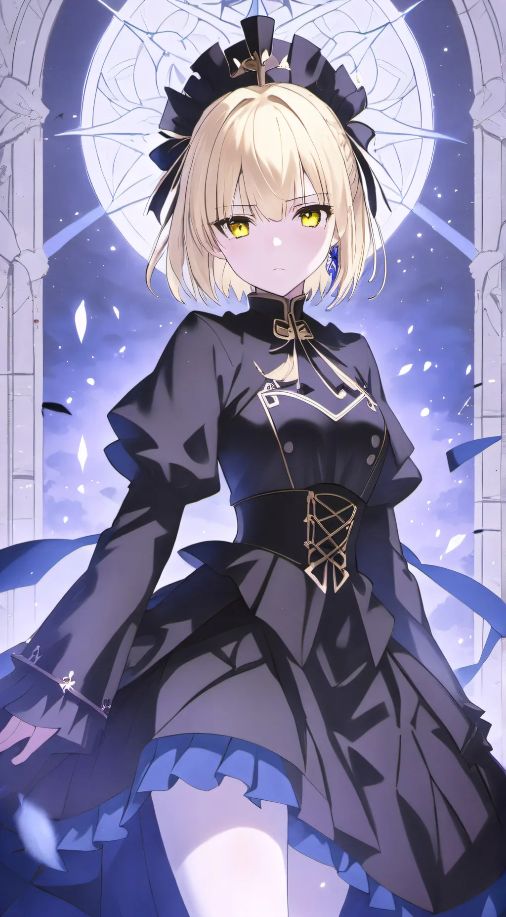 ai character: Saber Alter background