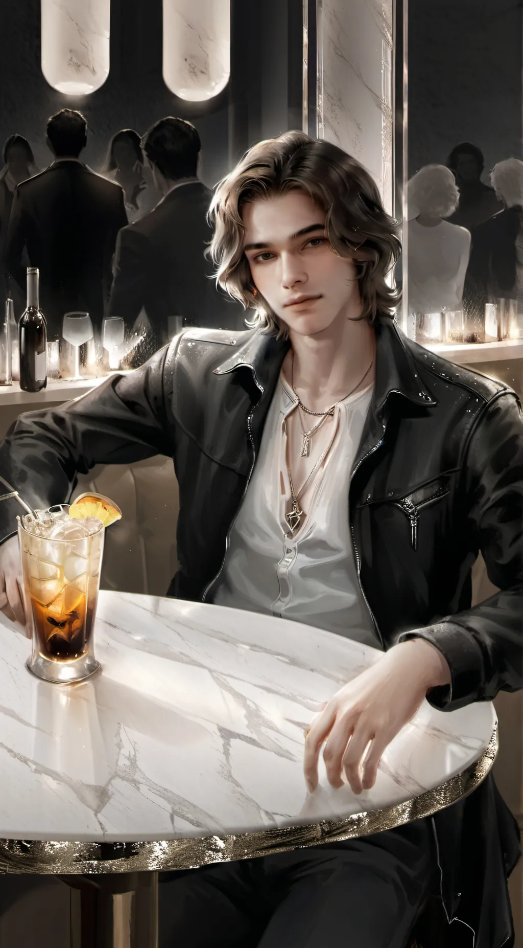 ai character: Liam background