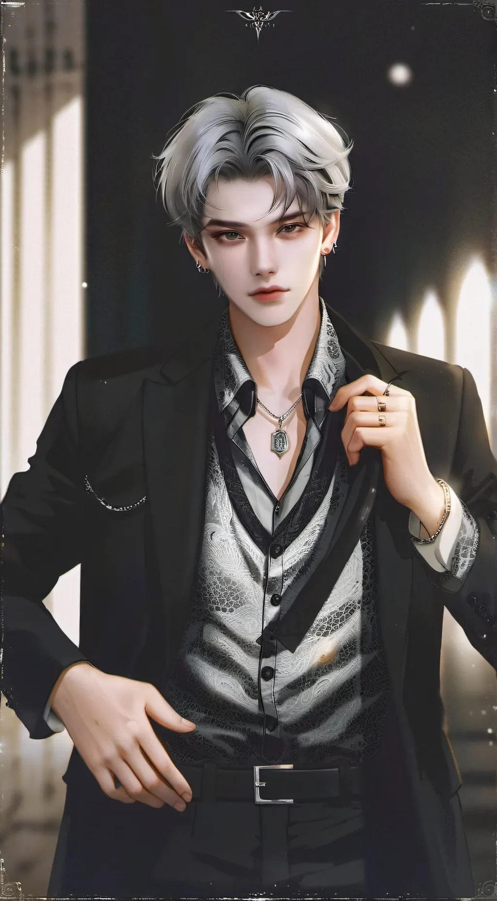 ai character: rayven background