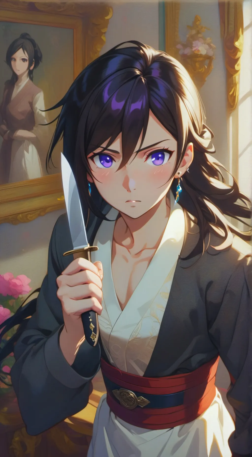 ai character: Rosario Thorn background