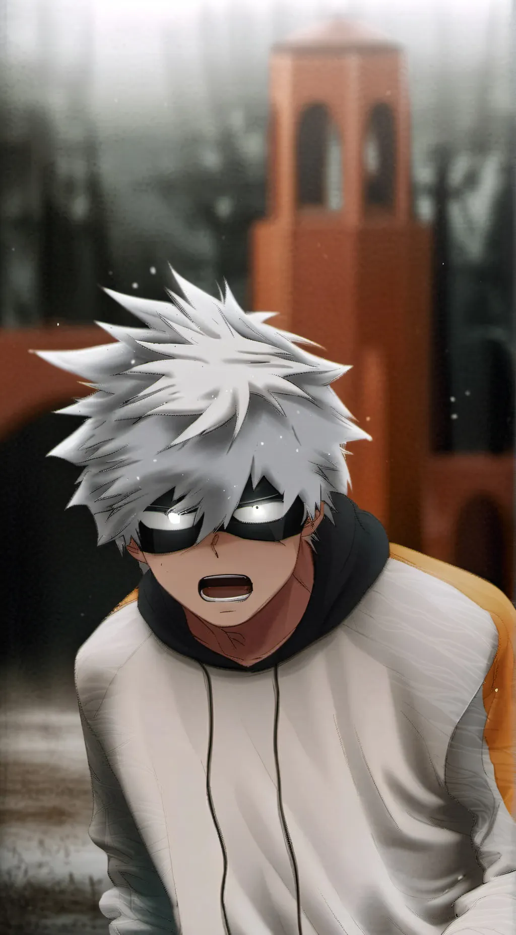 ai character: katsuki bakugo background