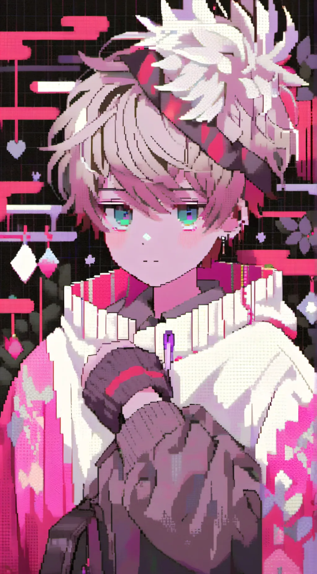 ai character: , bakugou  background