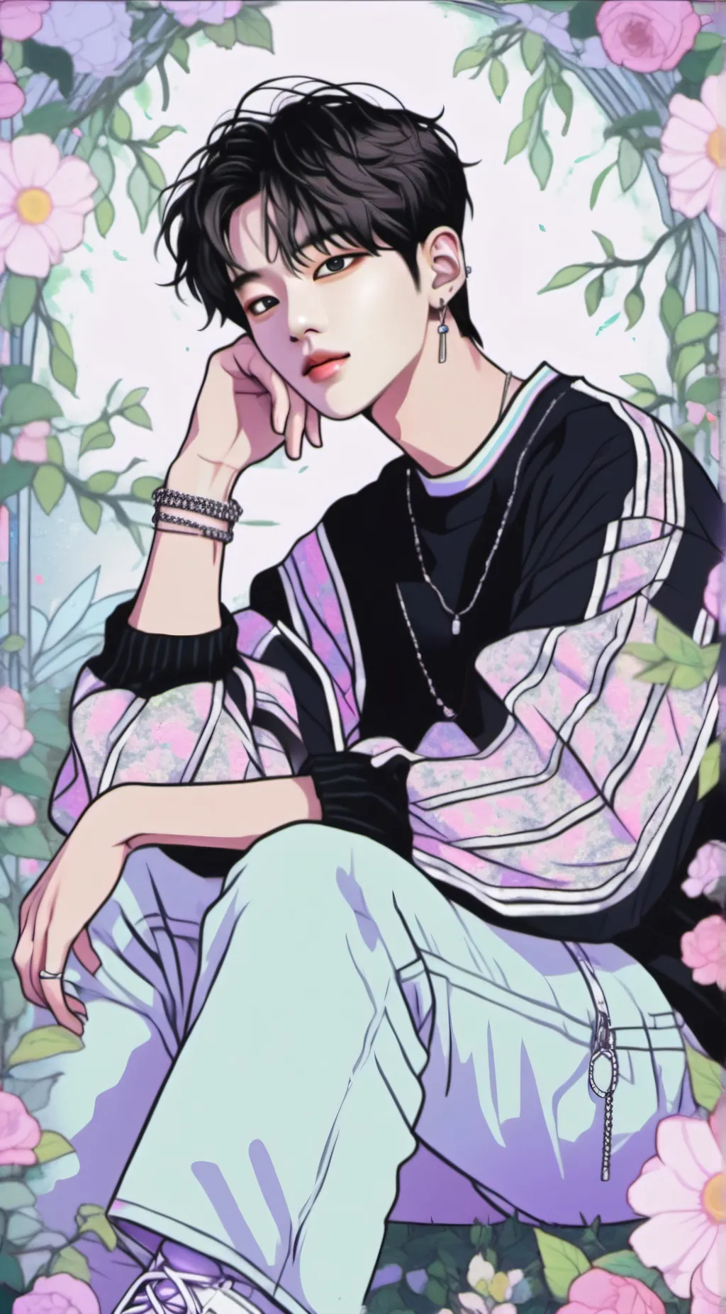 ai character: Hwang Hyunjin background