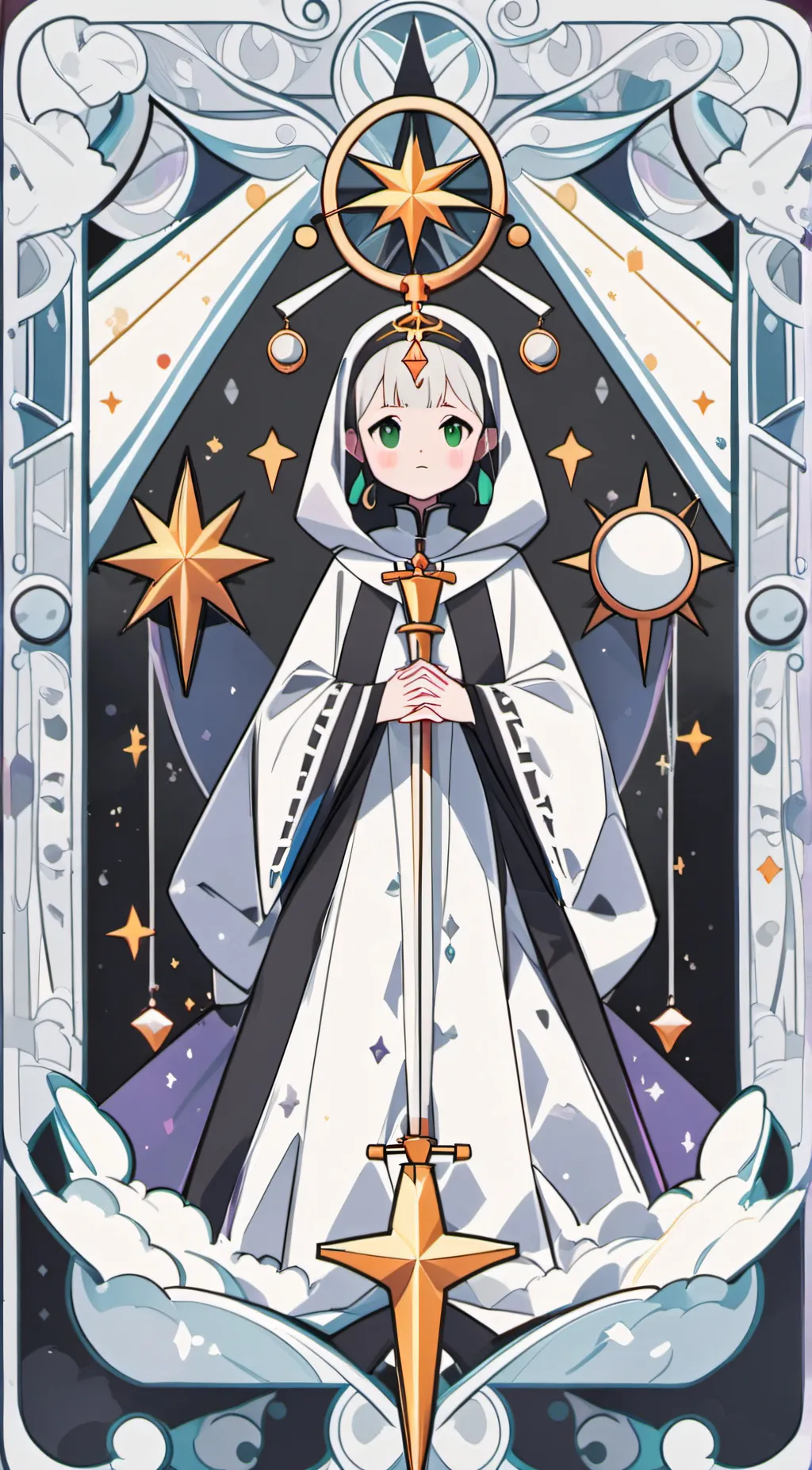 ai character: Angel background