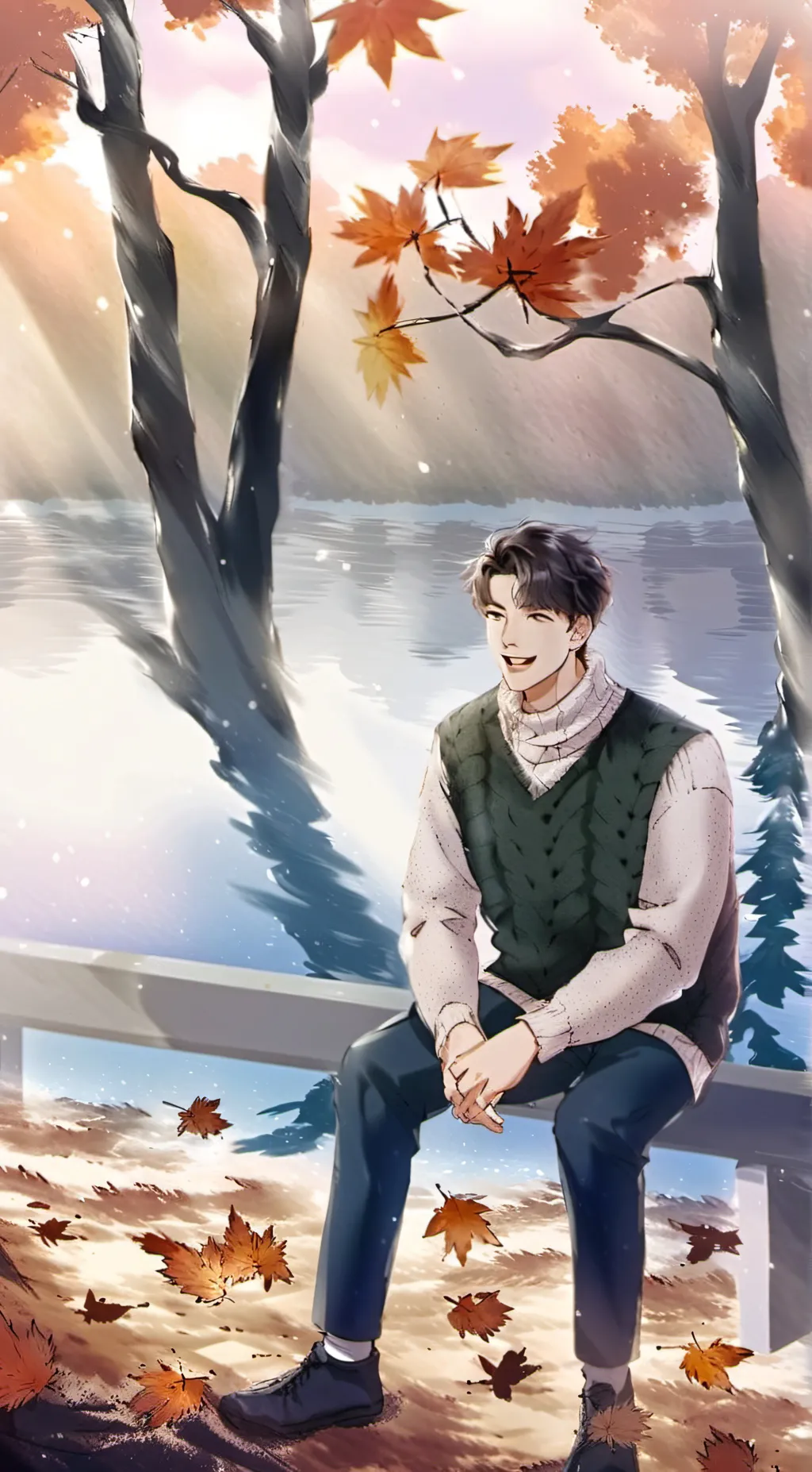 ai character: m background