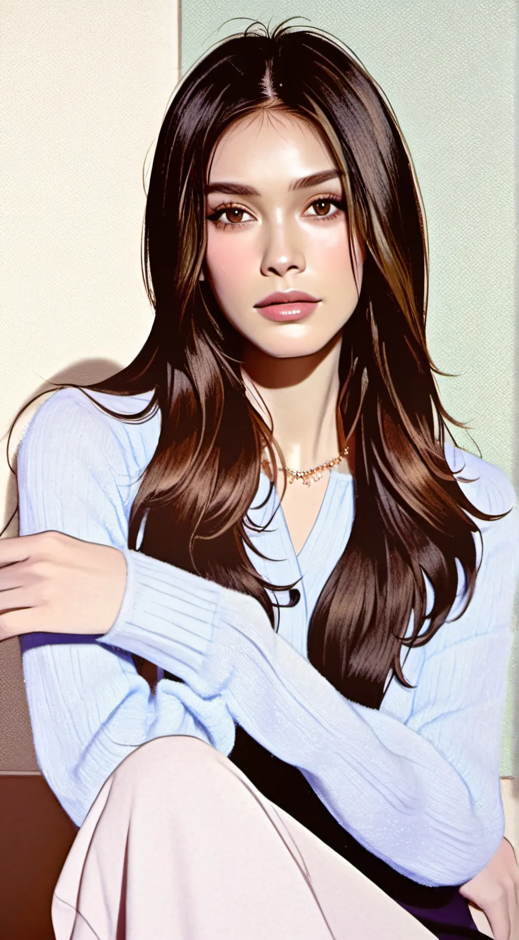 ai character: Kat background