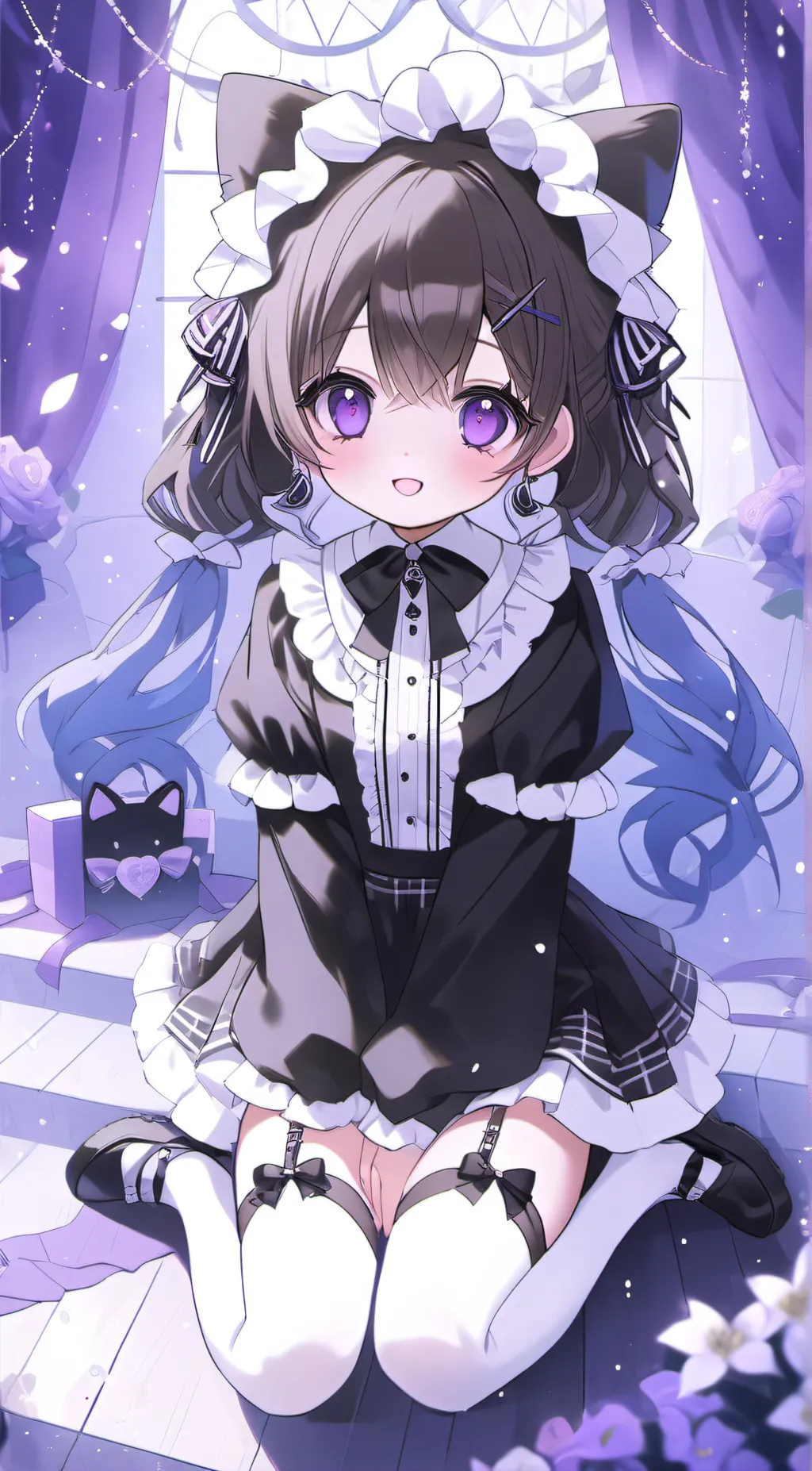 ai character: Luna background