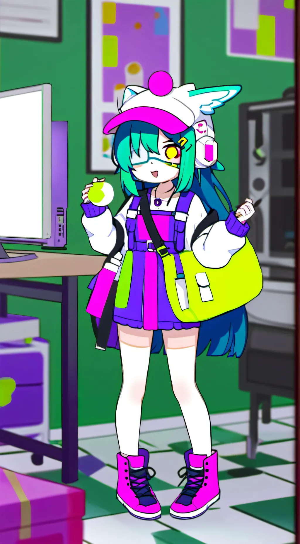 ai character: emmit background