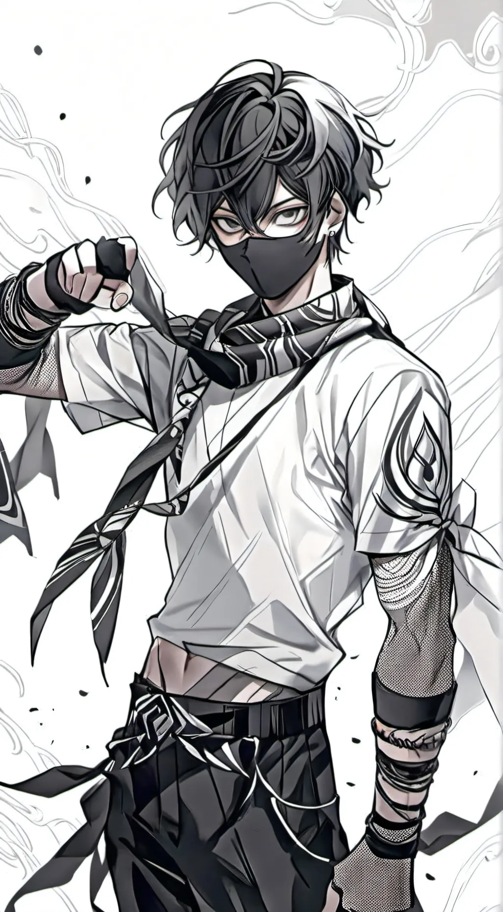 ai character: Liam  background