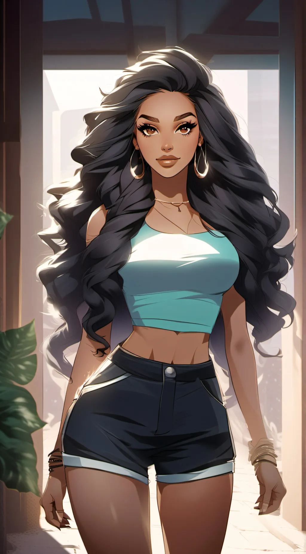 ai character: Layla  background