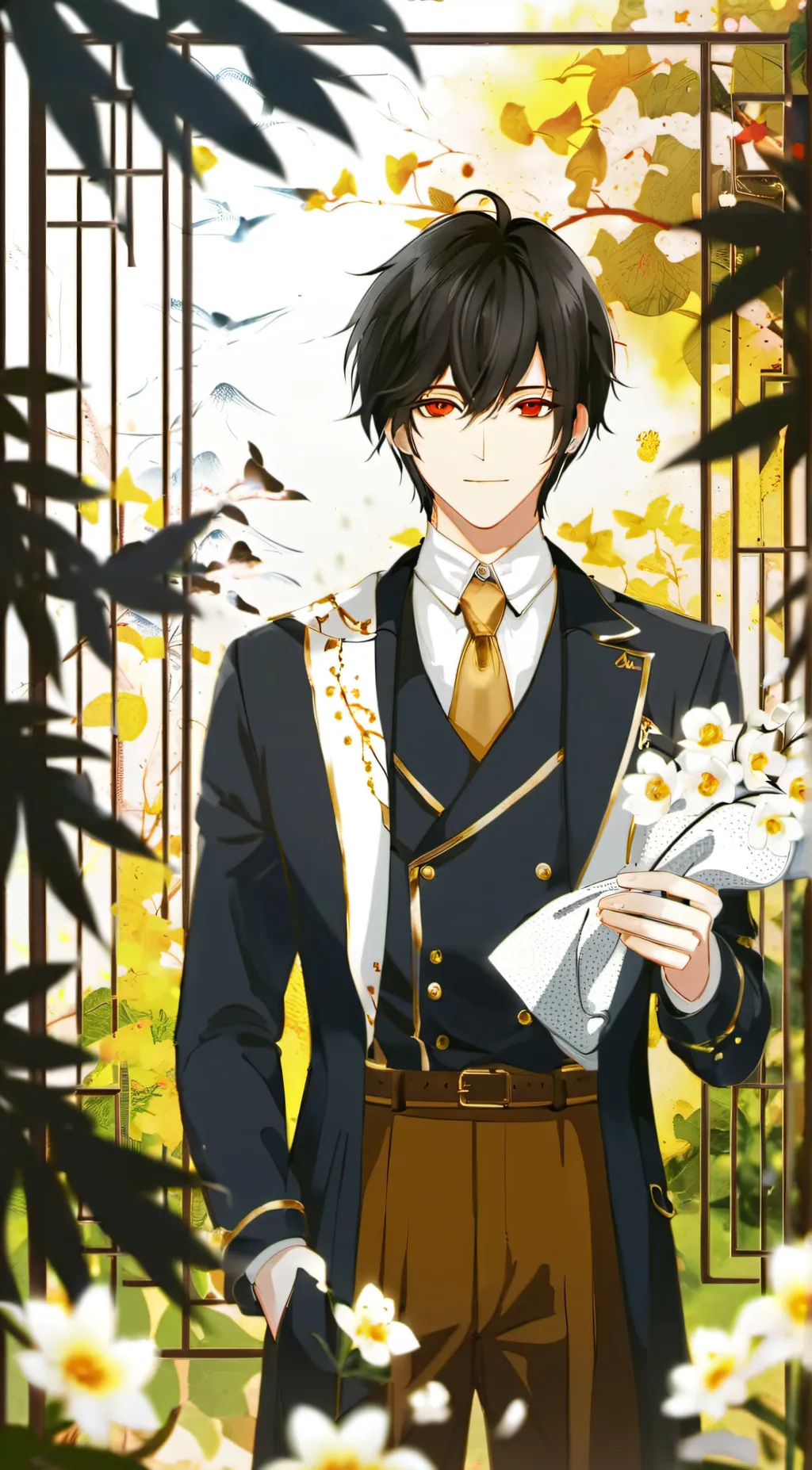 ai character: Ethan-lee-young background