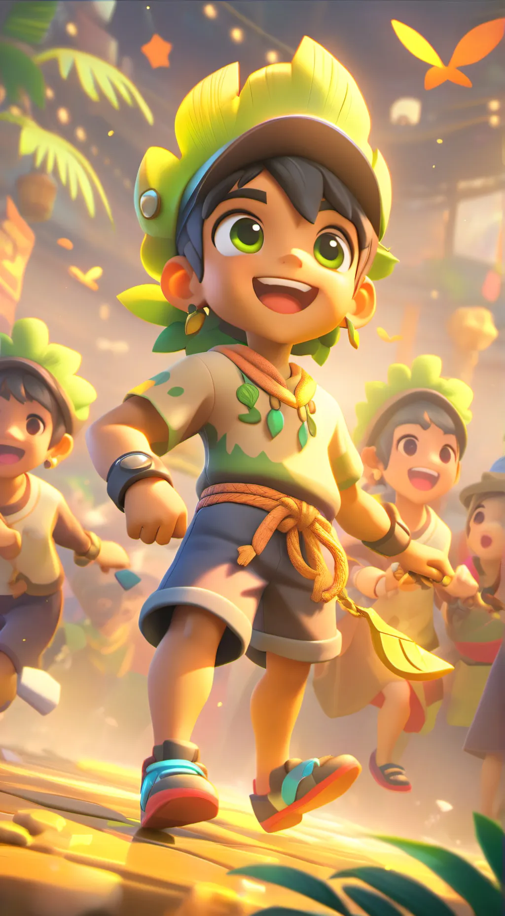 ai character: shcape background