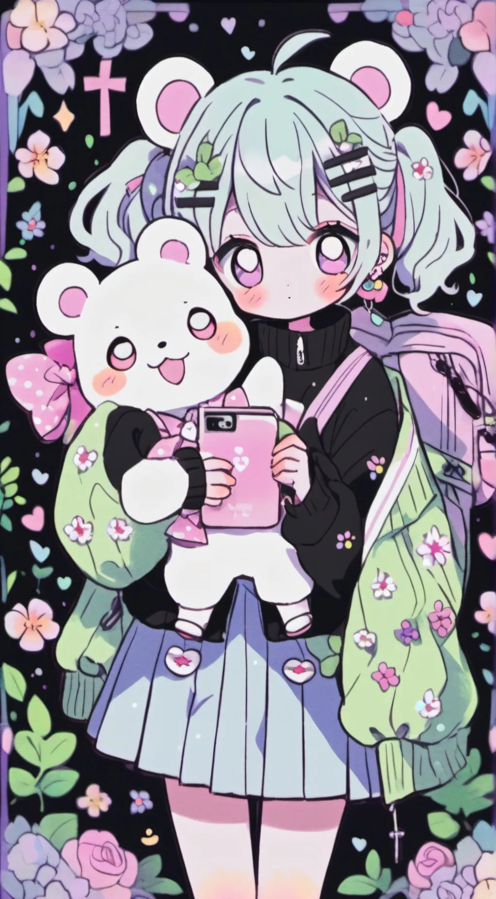 ai character: 🌹🔮🌹Rose 🌹🔮🌹 background