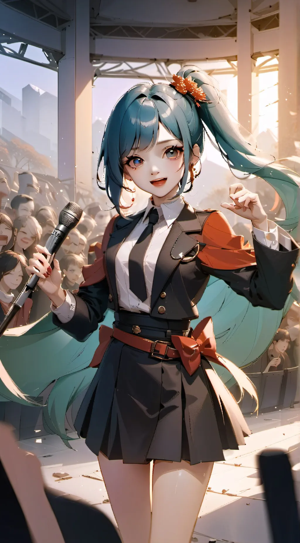 ai character: singer background