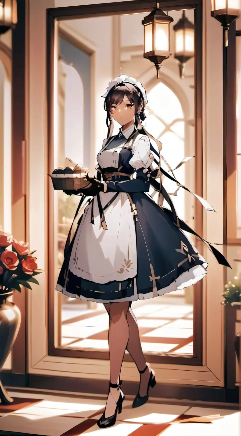 ai character: mitsuri background