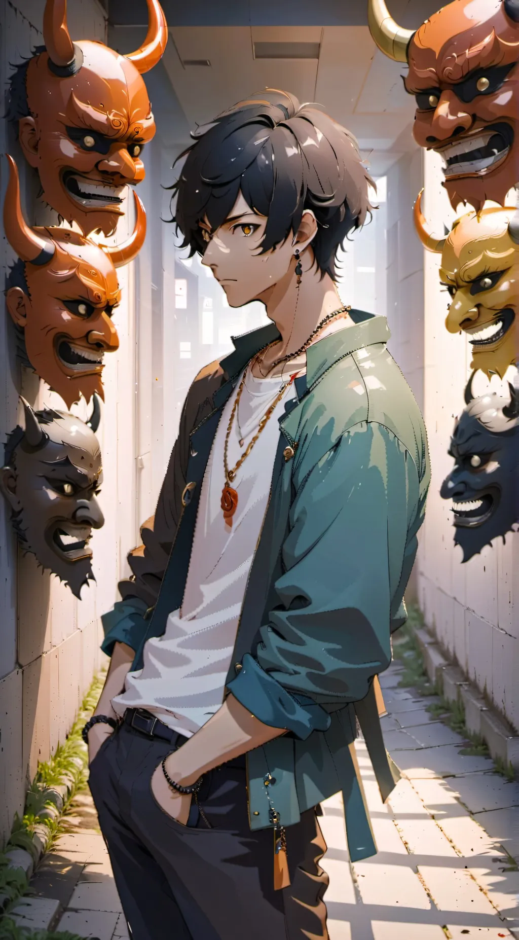 ai character: Zero background