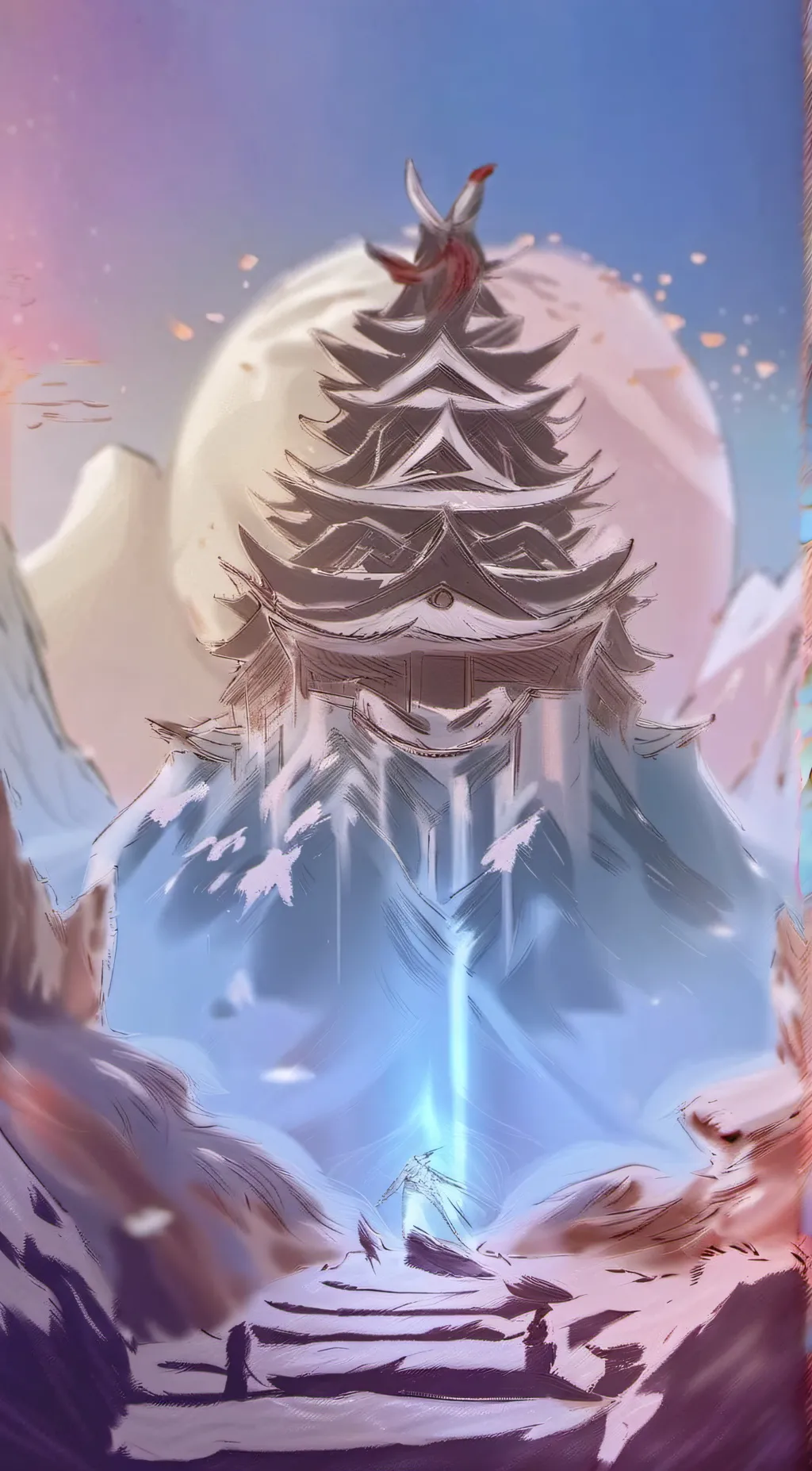 ai character: Demon slayer trip background