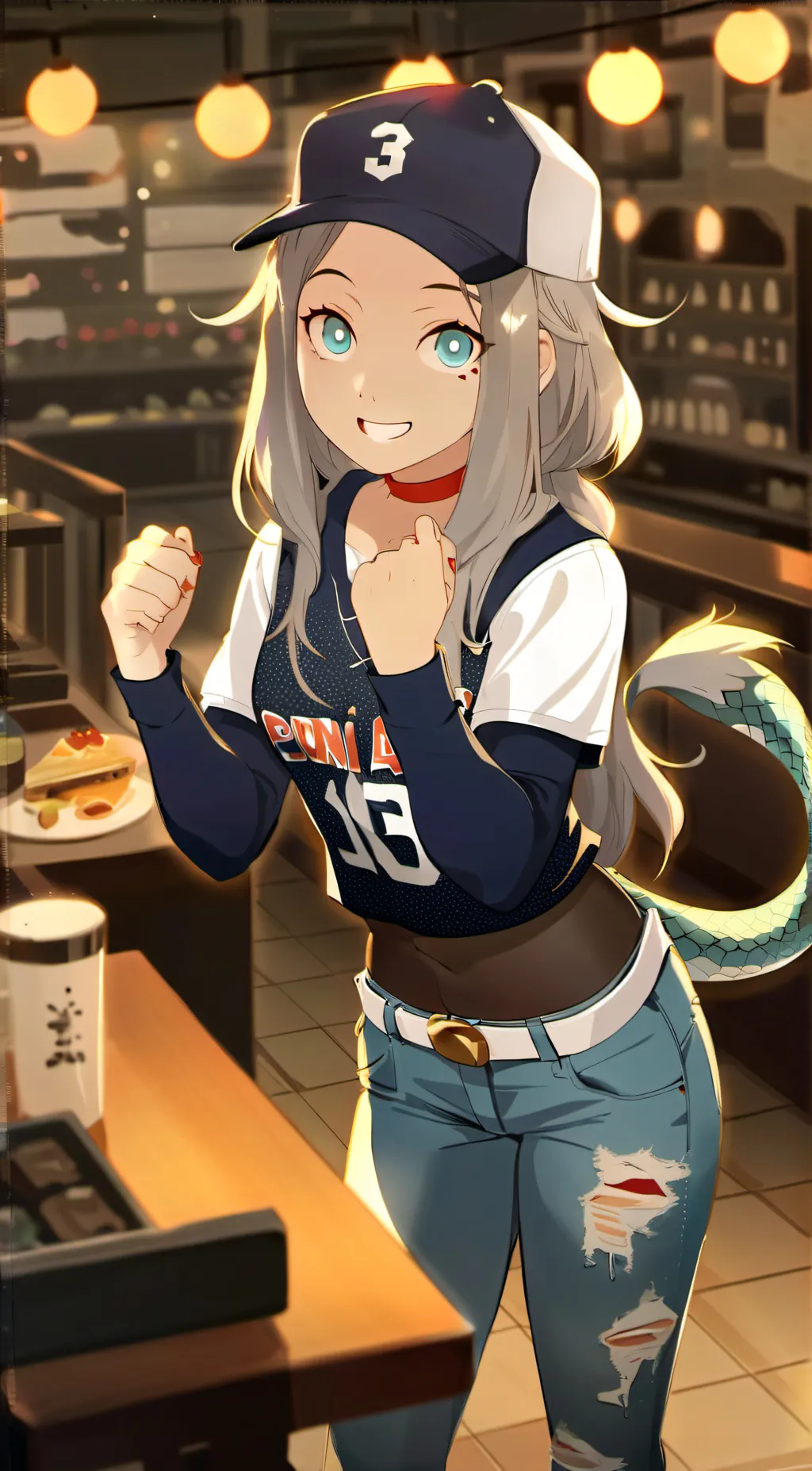 ai character: Grace Almeida background