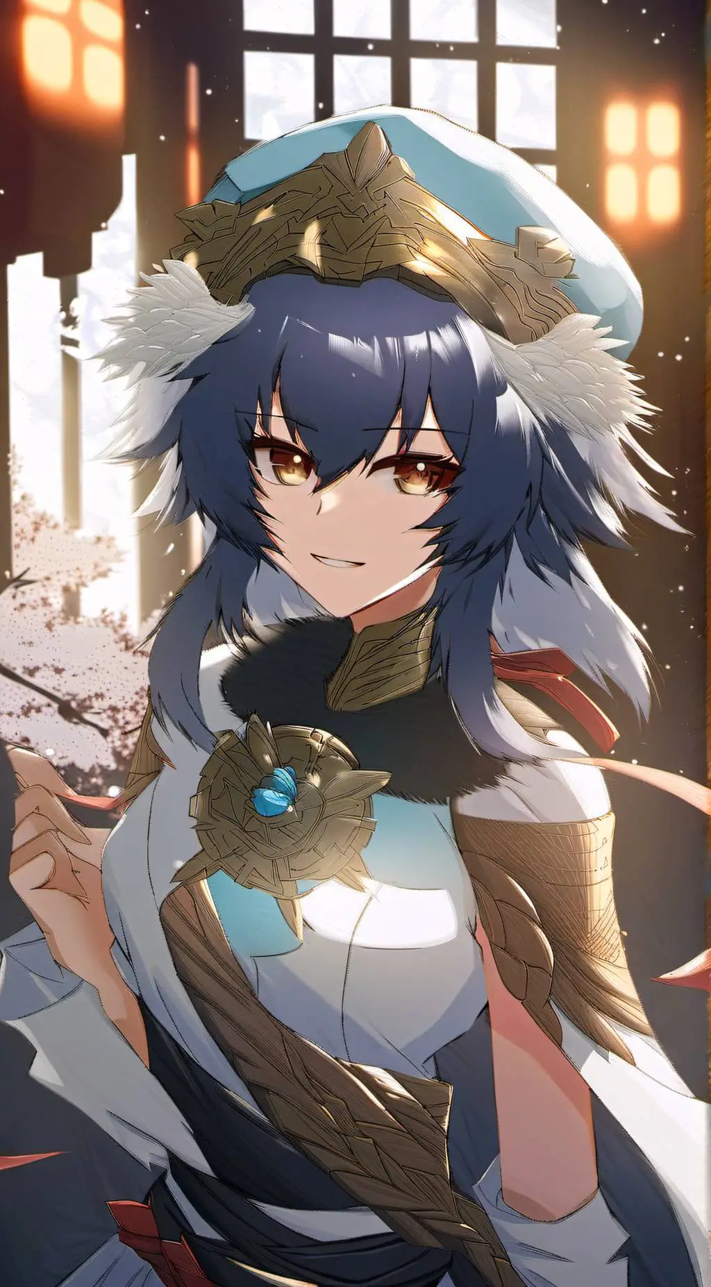 ai character: Aum background