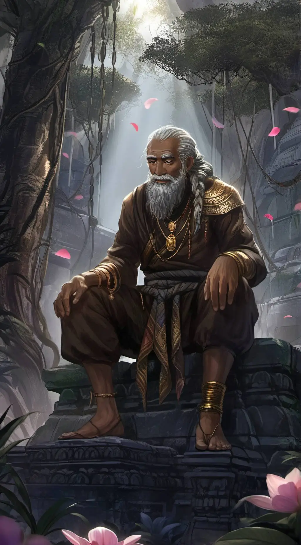 ai character: Grandfather background