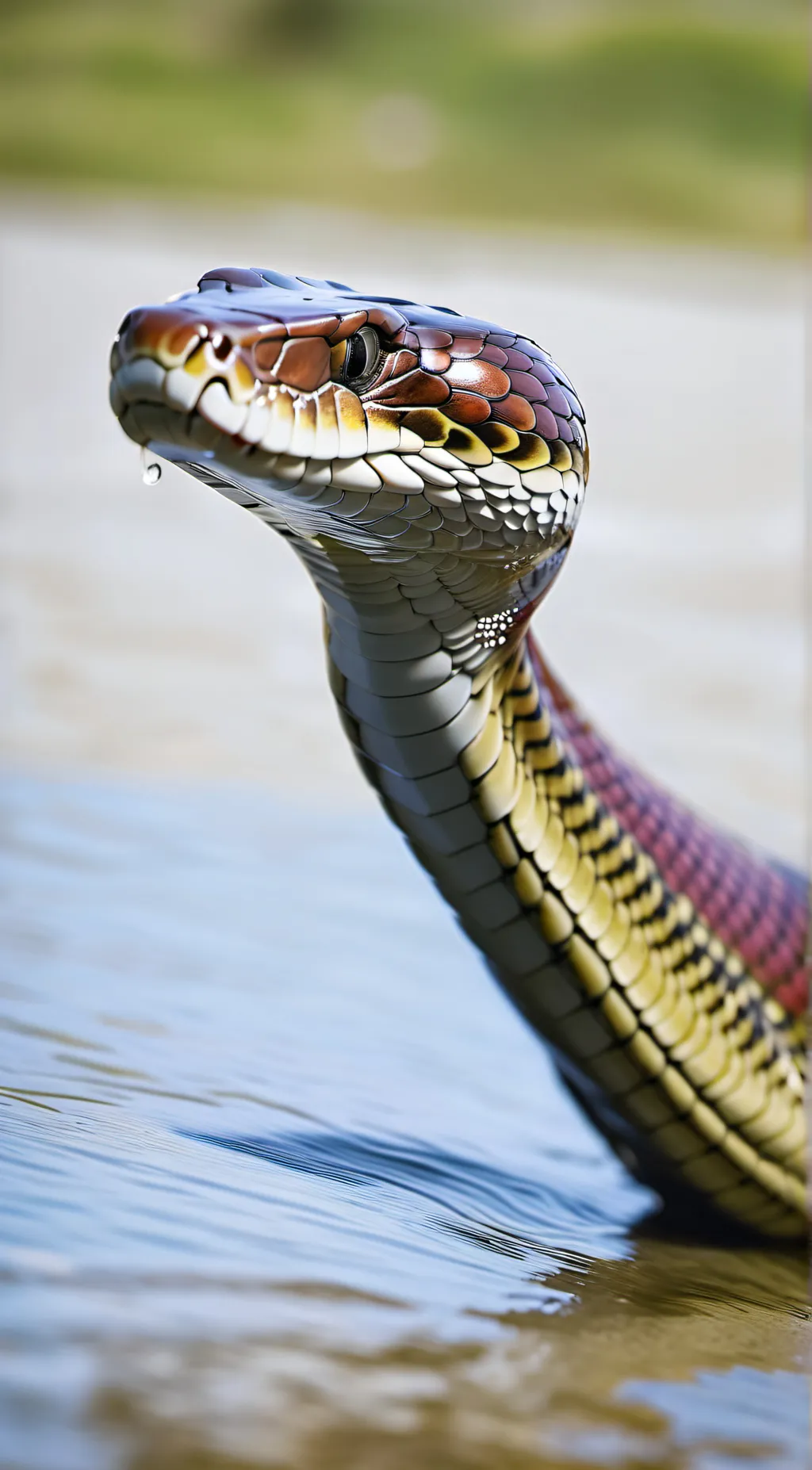 ai character: lilth the anaconda background